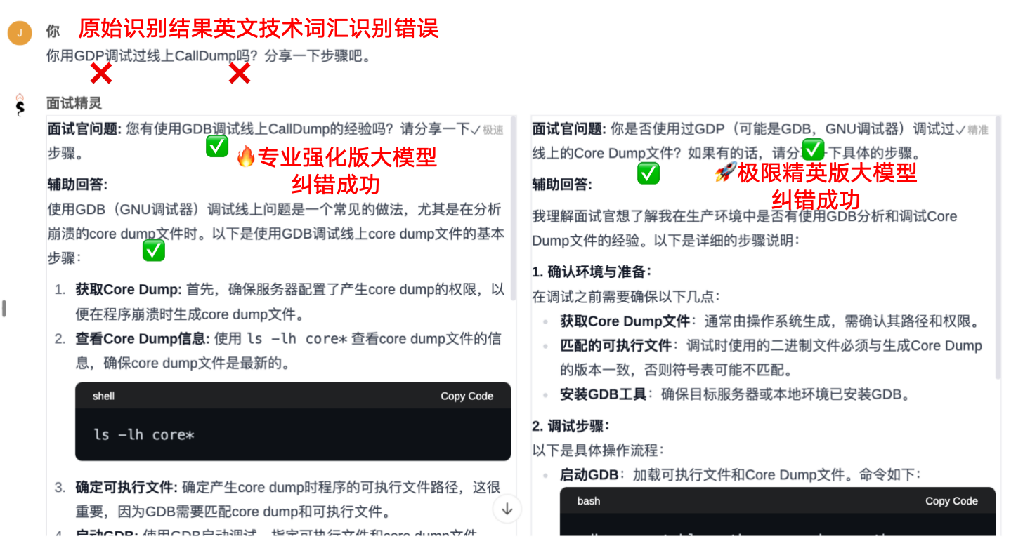 大模型对语音识别进行纠错